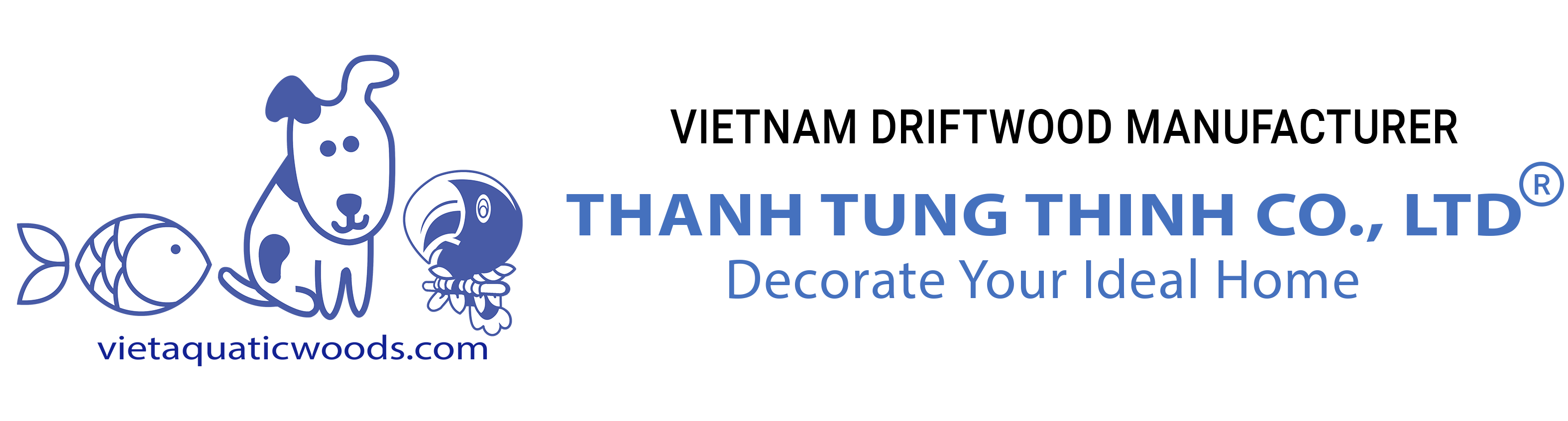 Vietaquaticwoods 90 x 21 không nền Vietaquaticwoods 90 x 21 không nền